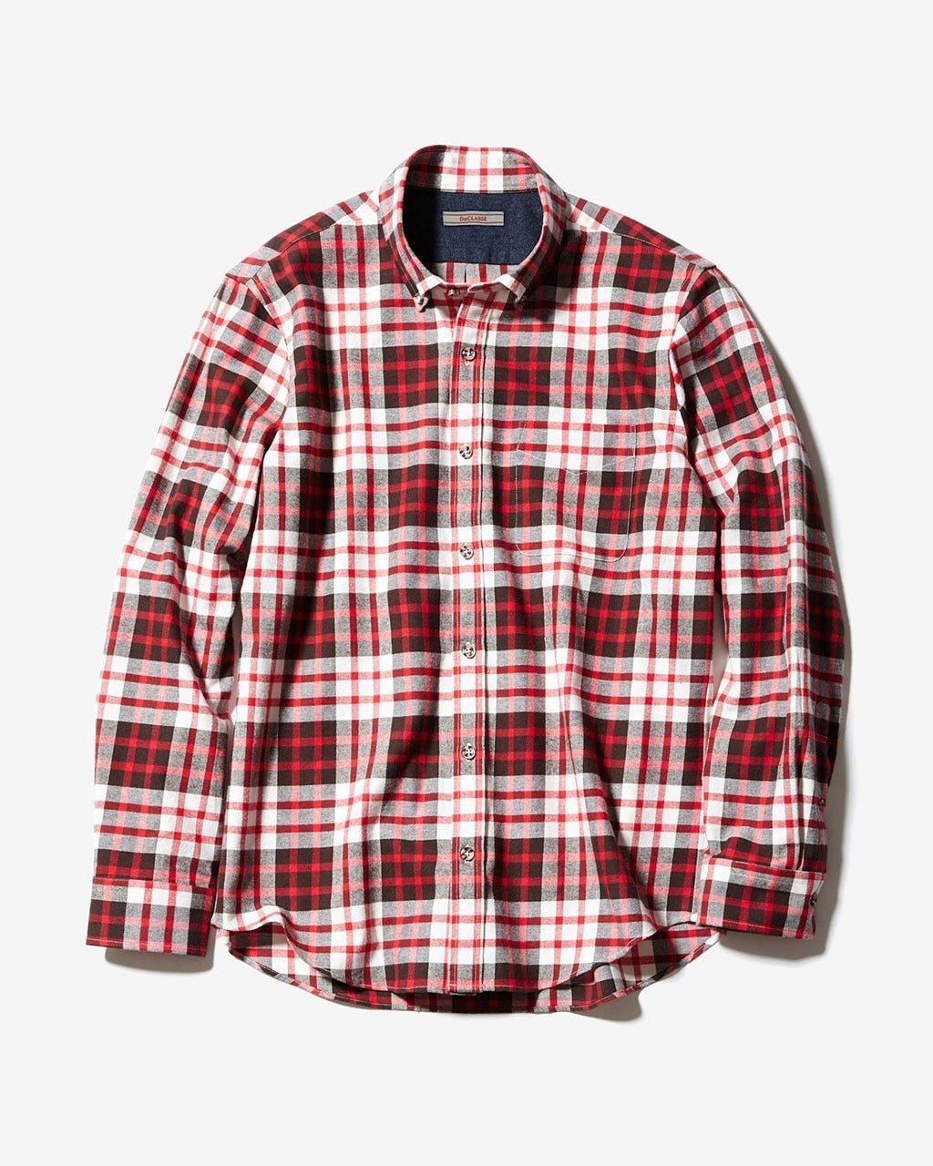 【ドゥクラッセ/DoCLASSE / MEN】のドレスネルシャツ/ボタンダウン 人気、トレンドファッション・服の通販 founy(ファニー) 　ファッション　Fashion　メンズファッション　Fashion for Men　ジャケット　Jacket, Outerwear　スマート　Smart, Elegant　ダウン　Down, Puffer　ダブル　Double, Double-Breasted　ドレス　Dress, One-Piece　ポケット　Pocket, Pocket Detail　メンズ　Men's, Menswear　ヨーク　Yoke, Yoke Design　ループ　Loop, Loop Knit　無地　Plain, Solid Color　 other-1|ID: prp329100003116684 ipo3291000000033618441