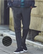 【ドゥクラッセ/DoCLASSE / MEN】の裏起毛ストレッチパンツ/ワンタック チャコール/ブラック|ID: prp329100003116705 ipo3291000000035797795