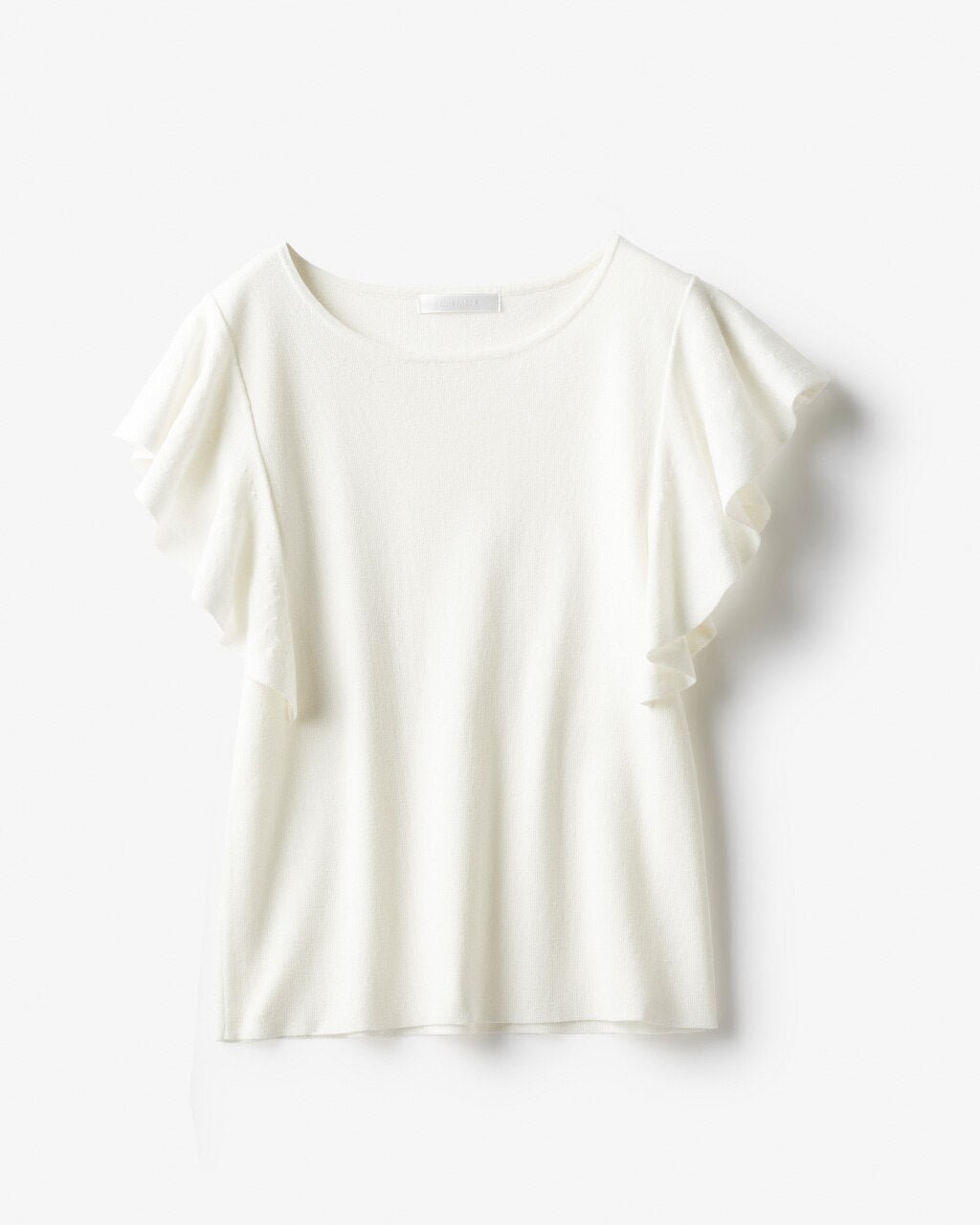 【ドゥクラッセ/DoCLASSE】のシルキーコットン・袖フリルトップス インテリア・キッズ・メンズ・レディースファッション・服の通販 founy(ファニー) 　ファッション　Fashion　レディースファッション　Fashion for Women　トップス・カットソー　Cut & Sew Tops　ニット　Knit Tops & Sweaters　コンシャス　Conscious, Bodycon　サマー　Summer, Summer Style　フリル　Frill, Ruffle　ミックス　Mix, Mixed Style　ホワイト|ID: prp329100003116719 ipo3291000000028258759