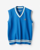 【ドゥクラッセ/DoCLASSE / MEN】のクイックドライ GOLFロゴニットベスト ブルー|ID: prp329100003116725 ipo3291000000035796986