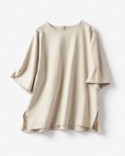 【ドゥクラッセ/DoCLASSE】のシルキーポンチ・フォルムトップス ライトグレー|ID: prp329100003116731 ipo3291000000036008769