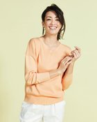 【ドゥクラッセ/DoCLASSE】のシルキーコットン・Vネック 人気、トレンドファッション・服の通販 founy(ファニー) ファッション Fashion レディースファッション WOMEN トップス・カットソー Tops/Tshirt ニット Knit Tops Vネック V-Neck なめらか Smooth インナー Inner エレガント 上品 Elegant シルク Silk シンプル Simple ジャケット Jacket セーター Sweater トレンド Trend 冬 Winter 夏 Summer 春 Spring thumbnail ライトピンク|ID: prp329100003116738 ipo3291000000028258595