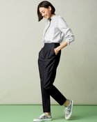 【ドゥクラッセ/DoCLASSE】のソフトコットン・タックテーパード 墨黒|ID: prp329100003116748 ipo3291000000035799008