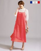 【ドゥクラッセ/DoCLASSE】の21番リネン・キャミワンピース 人気、トレンドファッション・服の通販 founy(ファニー) ファッション Fashion レディースファッション Fashion for Women ワンピース Dresses キャミソールワンピース Camisole Dresses thumbnail コーラル|ID: prp329100003116750 ipo3291000000036008783