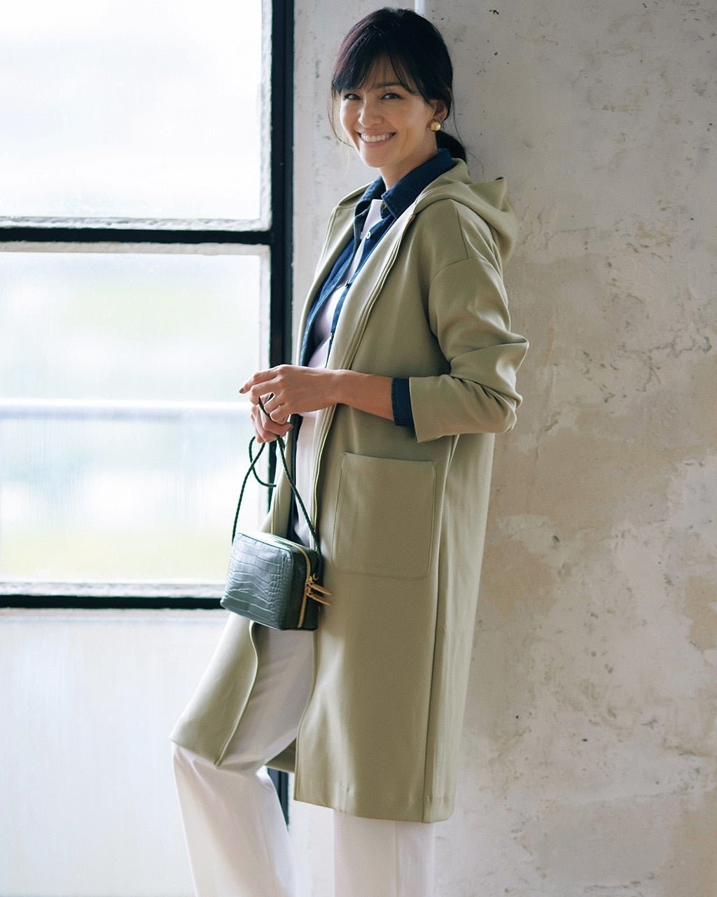 【ドゥクラッセ/DoCLASSE】のニットライクジャージー・フードジップコート 人気、トレンドファッション・服の通販 founy(ファニー) 　ファッション　Fashion　レディースファッション　Fashion for Women　アウター　Coat / Outerwear Collection　コート・ロングコート・ピーコート　Long Coats, Peacoats & More　ジップ　Zip, Zipper　 other-1|ID: prp329100003116767 ipo3291000000028258649
