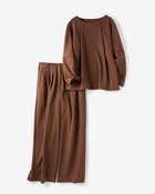 【ドゥクラッセ/DoCLASSE】のウール混・デザインセットアップ 人気、トレンドファッション・服の通販 founy(ファニー) ファッション Fashion レディースファッション Fashion for Women ワンピース Dresses スタイリッシュ Stylish, Fashionable セットアップ Set-Up, Coordinated Outfit フォルム Silhouette, Form thumbnail ブラウン|ID: prp329100003116793 ipo3291000000035799052