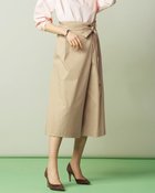 【ドゥクラッセ/DoCLASSE】のソフトコットン・リボンスカウチョ 人気、トレンドファッション・服の通販 founy(ファニー) ファッション Fashion レディースファッション Fashion for Women パンツ Pants & Trousers ガウチョパンツ Gaucho Pants, Culottes ストレッチ Stretch, Stretchy Fabric フェミニン Feminine, Girly ミックス Mix, Mixed Style ラップ Wrap, Wrap Design リボン Ribbon, Bow thumbnail ベージュ|ID: prp329100003116808 ipo3291000000035795265