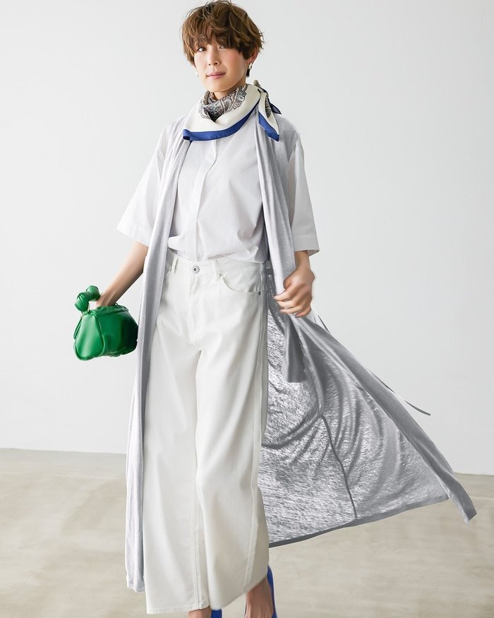 【ドゥクラッセ/DoCLASSE】のリネン混スラブジャージー・ロングジレ インテリア・キッズ・メンズ・レディースファッション・服の通販 founy(ファニー) https://founy.com/ ファッション Fashion レディースファッション Fashion for Women アウター Coat / Outerwear Collection レディースジャケット・軽アウター Jackets とろみ Fluid, Flowy Fabric ジャケット Jacket, Outerwear トレンド Trend, Trending Now リネン Linen, Linen Fabric |ID: prp329100003116839 ipo3291000000035794363