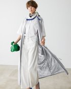 【ドゥクラッセ/DoCLASSE】のリネン混スラブジャージー・ロングジレ ブルーグレー|ID: prp329100003116839 ipo3291000000035794368