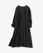 【ドゥクラッセ/DoCLASSE】の異素材切替え・バックプリーツワンピース 人気、トレンドファッション・服の通販 founy(ファニー) ファッション Fashion レディースファッション Fashion for Women ワンピース Dresses オケージョン Occasion Wear サテン Satin, Glossy Fabric ジョーゼット Georgette, Semi-Sheer Fabric ストレッチ Stretch, Stretchy Fabric セットアップ Set-Up, Coordinated Outfit フレア Flare, Flared フロント Front, Front Design プリーツ Pleats, Pleated thumbnail ブラック|ID: prp329100003116893 ipo3291000000035795289