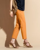 【ドゥクラッセ/DoCLASSE】のドライタッチ・ピンタックパンツ63㎝ オレンジ|ID: prp329100003116909 ipo3291000000028258475