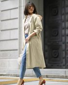 【ドゥクラッセ/DoCLASSE】の二重織メモリー・2WAYフードコート ストーン|ID: prp329100003116929 ipo3291000000028258389