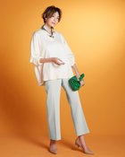 【ドゥクラッセ/DoCLASSE】のカルゼダブルクロス・セミワイドフレア65㎝ ライトグレー|ID: prp329100003116950 ipo3291000000028258263