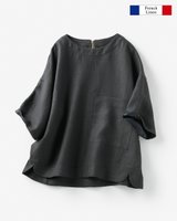 【ドゥクラッセ/DoCLASSE】の極リネン・ボックスブラウス 人気、トレンドファッション・服の通販 founy(ファニー) ファッション Fashion レディースファッション Fashion for Women トップス・カットソー Cut & Sew Tops シャツ・ブラウス・オフィスカジュアル Elegant Blouses & Button-Ups イタリア Italy セットアップ Set-Up, Coordinated Outfit ボックス Boxy, Box Shape リネン Linen, Linen Fabric 夏 Summer |ID:prp329100003116954