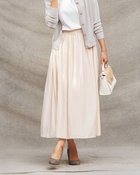 【ドゥクラッセ/DoCLASSE】のニュアンスデシン・ロングスカート ライトピンク|ID: prp329100003116958 ipo3291000000035798872