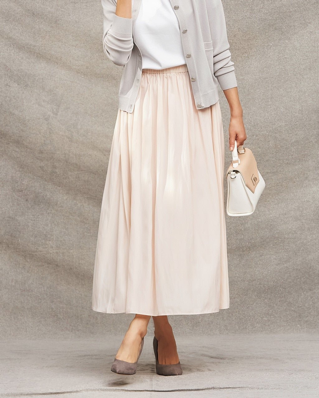 【ドゥクラッセ/DoCLASSE】のニュアンスデシン・ロングスカート インテリア・キッズ・メンズ・レディースファッション・服の通販 founy(ファニー) 　ファッション　Fashion　レディースファッション　Fashion for Women　スカート　Skirts　ロングスカート　Long Skirts / Maxi & Midi Skirts　おすすめ　Recommended / Our Picks　ドレープ　Drape, Draping Fabric　フェミニン　Feminine, Girly　ペチコート　Petticoat, Underskirt　マキシ　Maxi, Full Length　今季　This Season, Current Season　ライトピンク|ID: prp329100003116958 ipo3291000000035798872