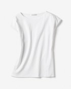 【ドゥクラッセ/DoCLASSE】のボートネック/フレンチ袖・ドゥクラッセTシャツ(60cm丈) ホワイト|ID: prp329100003117029 ipo3291000000035799186