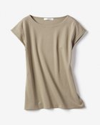 【ドゥクラッセ/DoCLASSE】のボートネック/フレンチ袖・ドゥクラッセTシャツ(60cm丈) トープ|ID: prp329100003117029 ipo3291000000036274287