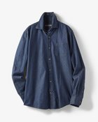 【ドゥクラッセ/DoCLASSE / MEN】のダンガリー・プリントシャツ/長袖 ネイビーパターン|ID: prp329100003117044 ipo3291000000035800024