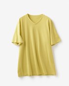 【ドゥクラッセ/DoCLASSE / MEN】の浅Vネック/半袖・ドゥクラッセTシャツ ペールイエロー|ID: prp329100003117046 ipo3291000000028258188