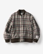 【ドゥクラッセ/DoCLASSE / MEN】のハリスツイードZIPブルゾン バーガンディー|ID: prp329100003117051 ipo3291000000028258194