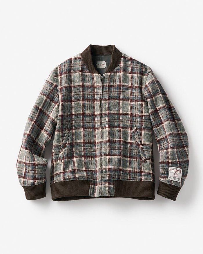 【ドゥクラッセ/DoCLASSE / MEN】のハリスツイードZIPブルゾン インテリア・キッズ・メンズ・レディースファッション・服の通販 founy(ファニー) https://founy.com/ ファッション Fashion メンズファッション Fashion for Men ツイード Twill, Twill Weave パーカー Hoodie, Parka ブルゾン Blouson, Bomber Jacket ポケット Pocket, Pocket Detail メンズ Men's, Menswear |ID: prp329100003117051 ipo3291000000035794618