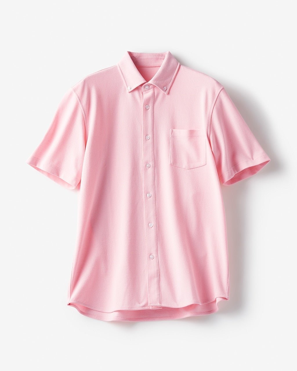【ドゥクラッセ/DoCLASSE / MEN】の10ファンクション鹿の子シャツ インテリア・キッズ・メンズ・レディースファッション・服の通販 founy(ファニー) 　ファッション　Fashion　メンズファッション　Fashion for Men　トップス・カットソー　Cut & Sew Tops　メンズシャツ　Shirts　ポロシャツ / きれいめカジュアルスタイル　Polo Shirts　ゴルフ　Golf　メンズ　Men's, Menswear　半袖　Short Sleeve, Half Sleeve　鹿の子　Piqué, Kanoko Fabric　ライトピンク|ID: prp329100003117066 ipo3291000000033396141