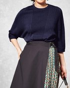 【ドゥクラッセ/DoCLASSE】のランダムリブ・ドルマンプルオーバー 人気、トレンドファッション・服の通販 founy(ファニー) ファッション Fashion レディースファッション Fashion for Women トップス・カットソー Cut & Sew Tops ニット Knit Tops & Sweaters カジュアルプルオーバー・ニットトップス Pullovers & Knit Tops / Casual Pullovers セーター Sweater, Knitwear トレンド Trend, Trending Now バランス Balance, Style Balance リブニット Rib Knit, Ribbed Knit ワイドリブ Wide Rib, Wide Ribbed Knit thumbnail ミッドナイトブルー|ID: prp329100003117078 ipo3291000000035800098