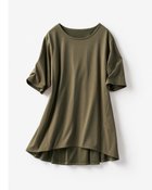 【ドゥクラッセ/DoCLASSE】の後ろタック・フレアトップス カーキ|ID: prp329100003117103 ipo3291000000035990962