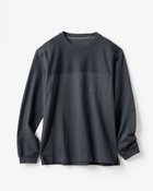 【ドゥクラッセ/DoCLASSE / MEN】のシルケットコットン切替T・長袖 ネイビー|ID: prp329100003117132 ipo3291000000028258130