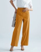 【ドゥクラッセ/DoCLASSE】のドライタッチ・ワイドパンツ ライトブラウン|ID: prp329100003117183 ipo3291000000028257977