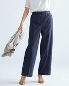 【ドゥクラッセ/DoCLASSE】のドライタッチ・ワイドパンツ ネイビー|ID: prp329100003117183 ipo3291000000033476702