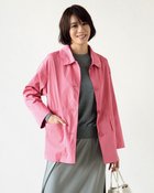 【ドゥクラッセ/DoCLASSE】の二重織メモリー・ショートコート ピンク|ID: prp329100003117201 ipo3291000000035990947