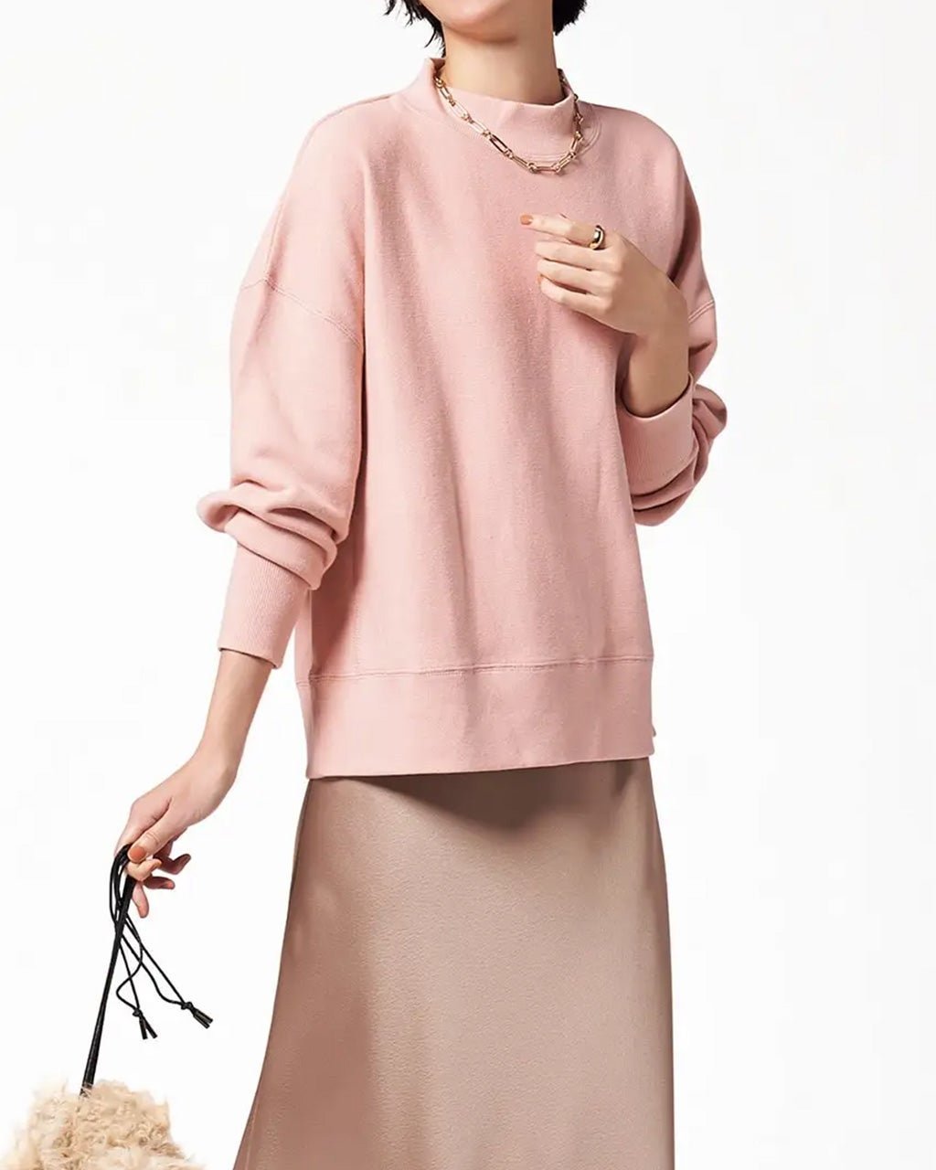 【ドゥクラッセ/DoCLASSE】のループ裏毛・モックネックトップス 人気、トレンドファッション・服の通販 founy(ファニー) ファッション Fashion レディースファッション Fashion for Women トップス・カットソー Cut & Sew Tops シャツ・ブラウス・オフィスカジュアル Elegant Blouses & Button-Ups ロングTシャツ・Tシャツ Longline T-Shirts & Tees カットソー・ベーシックTシャツ Cut-and-Sewn Tops / Stretch Tees & Basics おすすめ Recommended / Our Picks カットソー Cut and Sewn Top ショルダー Shoulder, Shoulder Strap スウェット / スエット Sweatshirt, Sweatwear トレンド Trend, Trending Now トレーナー Sweatshirt, Trainer ドロップ Drop Shoulder, Dropped Style ループ Loop, Loop Knit other-1|ID: prp329100003117238 ipo3291000000033605183