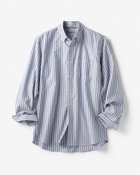 【ドゥクラッセ/DoCLASSE / MEN】のナチュラルオックスシャツ長袖/レギュラーサイズ ブルー&times;ホワイト|ID: prp329100003117249 ipo3291000000035990927