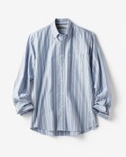 【ドゥクラッセ/DoCLASSE / MEN】のナチュラルオックスシャツ長袖/レギュラーサイズ サックスストライプ|ID: prp329100003117249 ipo3291000000035990928