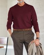 【ドゥクラッセ/DoCLASSE / MEN】のモックネック/長袖・ドゥクラッセT 人気、トレンドファッション・服の通販 founy(ファニー) ファッション Fashion メンズファッション MEN トップス・カットソー Tops/Tshirt/Men シャツ Shirts ポロシャツ Polo Shirts メンズ Mens モックネック Mock Neck 長袖 Long Sleeve thumbnail ボルドー|ID: prp329100003117260 ipo3291000000028257872