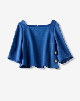 【ドゥクラッセ/DoCLASSE】 グロージャカード・トップス人気、トレンドファッション・服の通販 founy(ファニー) ファッション Fashion レディースファッション Fashion for Women トップス・カットソー Cut & Sew Tops シャツ・ブラウス・オフィスカジュアル Elegant Blouses & Button-Ups コンパクト Compact, Small Size ジャカード／ジャガード Jacquard, Woven Pattern ストレッチ Stretch, Stretchy Fabric センター Center, Center Line フィット Fit, Slim Fit フォルム Silhouette, Form |ID:prp329100003117271