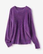 【ドゥクラッセ/DoCLASSE】のファーヤーン・クルーネックプルオーバー パープル|ID: prp329100003117287 ipo3291000000035798357