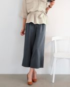 【ドゥクラッセ/DoCLASSE】のドレーピークロス・ワイドストレート ミッドナイトブルー|ID: prp329100003117317 ipo3291000000035990909