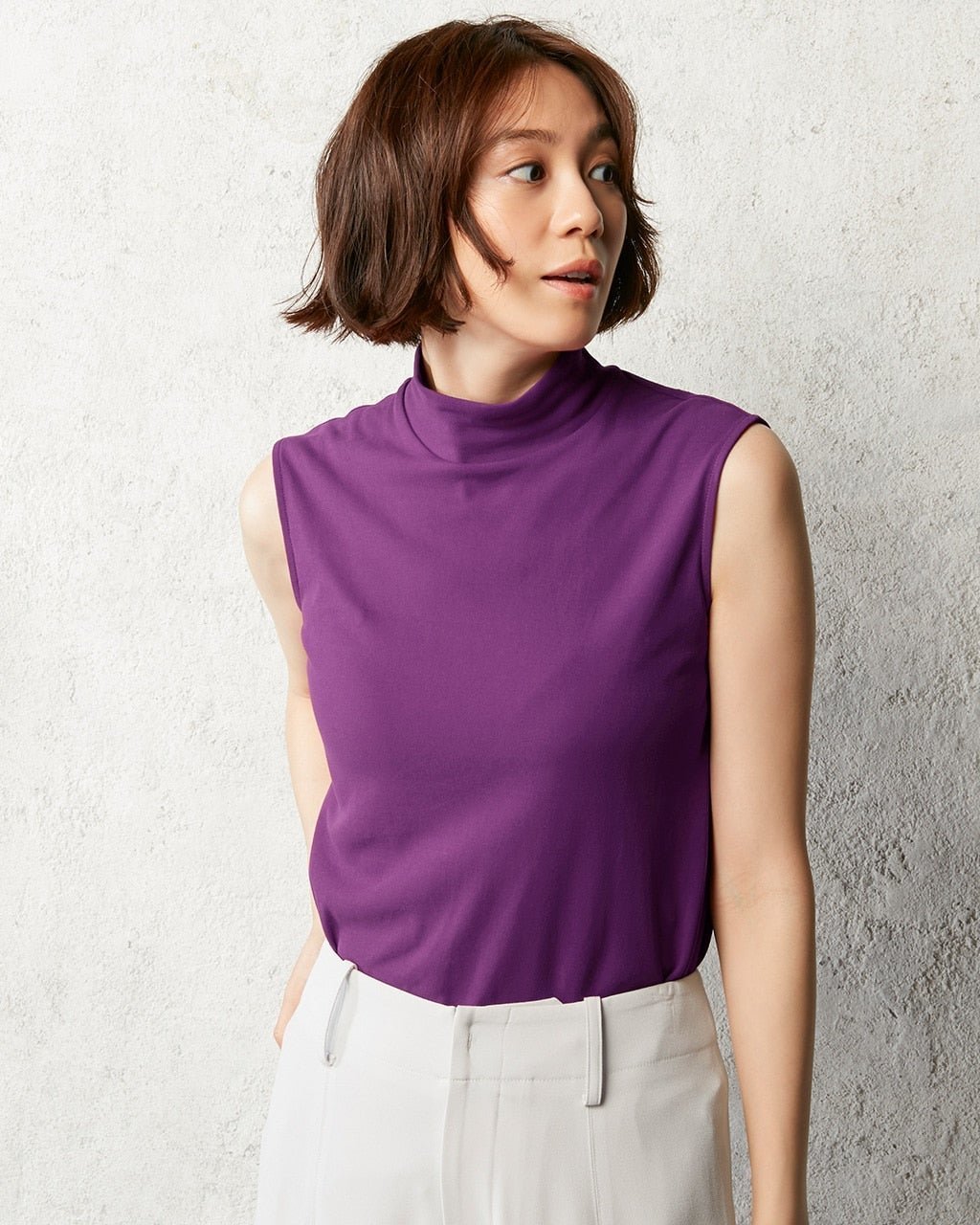 【ドゥクラッセ/DoCLASSE】のハイカウントコットン・ノースリハイネック 人気、トレンドファッション・服の通販 founy(ファニー) ファッション Fashion レディースファッション Fashion for Women トップス・カットソー Cut & Sew Tops カットソー・ベーシックTシャツ Cut-and-Sewn Tops / Stretch Tees & Basics アンサンブル Ensemble Set インナー Innerwear カットソー Cut and Sewn Top 秋 Autumn other-1|ID: prp329100003117354 ipo3291000000033514737