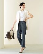 【ドゥクラッセ/DoCLASSE】のドレーピークロス・テーパードパンツ ミッドナイトブルー|ID: prp329100003117397 ipo3291000000028257544