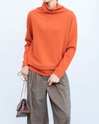 【ドゥクラッセ/DoCLASSE】のカットジョーゼット・オフタートル テラコッタ|ID: prp329100003117439 ipo3291000000035798500