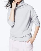 【ドゥクラッセ/DoCLASSE】のカットジョーゼット・オフタートル ライトグレー|ID: prp329100003117439 ipo3291000000035798503