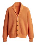 【ドゥクラッセ/DoCLASSE / MEN】の超軽量ワッフル編ショールカーデ オレンジ|ID: prp329100003117466 ipo3291000000035794943