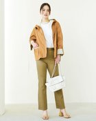 【ドゥクラッセ/DoCLASSE】の二重織リバーシブル・ショートフーディ ブラウン|ID: prp329100003117484 ipo3291000000028257627