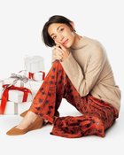 【ドゥクラッセ/DoCLASSE】のベロアストレッチ・ プリントセミワイド マンダリン|ID: prp329100003117522 ipo3291000000035795237