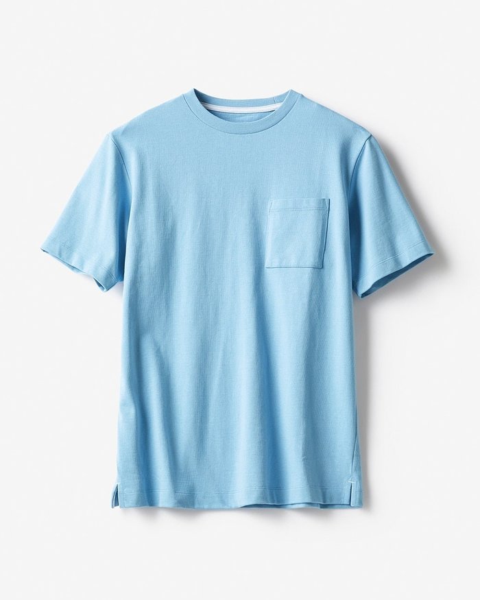 【ドゥクラッセ/DoCLASSE / MEN】のコットンタフT・半袖 インテリア・キッズ・メンズ・レディースファッション・服の通販 founy(ファニー) https://founy.com/ ファッション Fashion メンズファッション Fashion for Men トップス・カットソー Cut & Sew Tops メンズシャツ Shirts ポロシャツ / きれいめカジュアルスタイル Polo Shirts メンズ Men's, Menswear 半袖 Short Sleeve, Half Sleeve |ID: prp329100003117555 ipo3291000000033592433