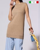 【ドゥクラッセ/DoCLASSE】のイタリア糸・シャイニーニットチュニック ゴールド|ID: prp329100003117568 ipo3291000000035795403