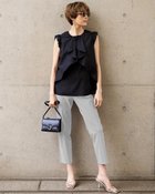 【ドゥクラッセ/DoCLASSE】のドライタッチ・ピンタックテーパード/63cm ライトグレー|ID: prp329100003117614 ipo3291000000028257262